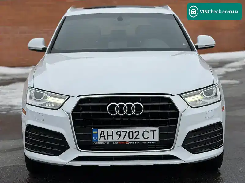 Audi Q3 2017, фото з оголошення 2 з 21, VIN WA1BCCFS7JR022398
