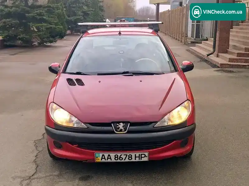 Peugeot 206 2005, фото з оголошення 2 з 21, VIN VF32AKFWR44904236