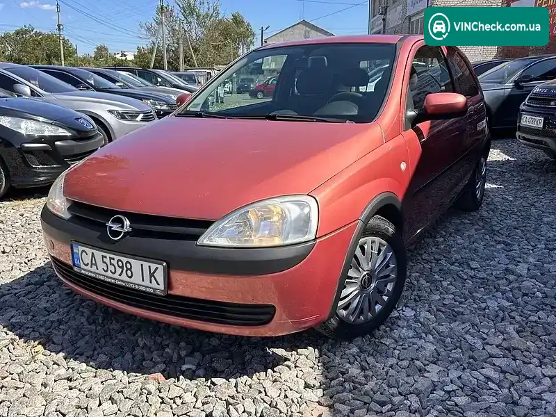 Opel Corsa 2001, фото з оголошення 2 з 17, VIN W0L0XCF0814167196