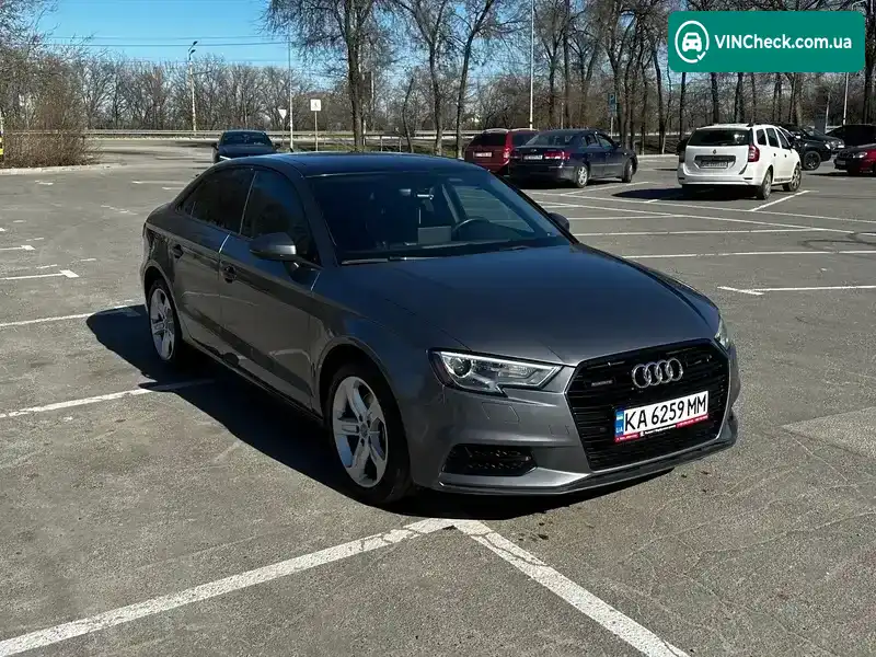 Audi A3 2018, фото з оголошення 1 з 16, VIN WAUB8GFF3J1056870
