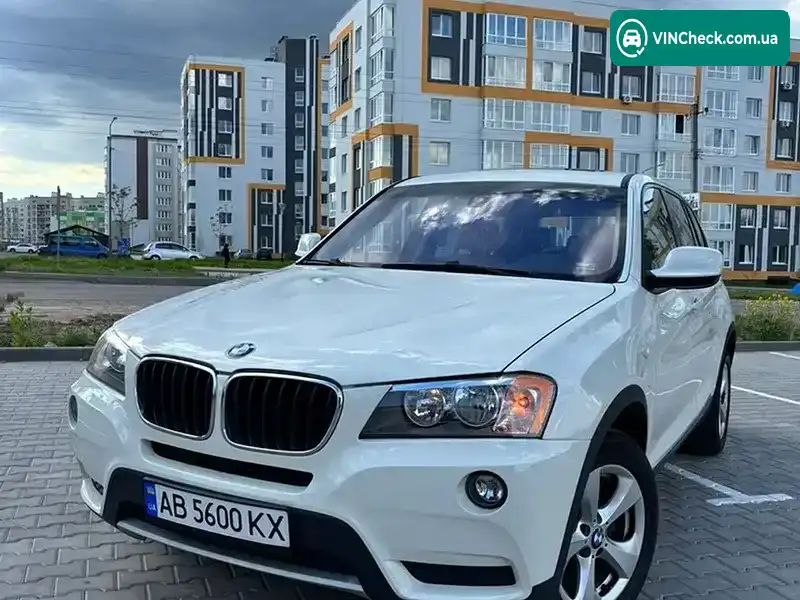 BMW X3 2011, фото з оголошення 1 з 10, VIN 5UXWX5C59BL713053