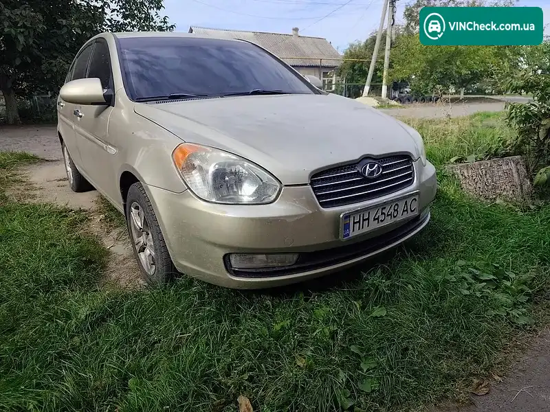 Hyundai Accent 2008, фото з оголошення 2 з 19, VIN Y6LCM41AP9L007011