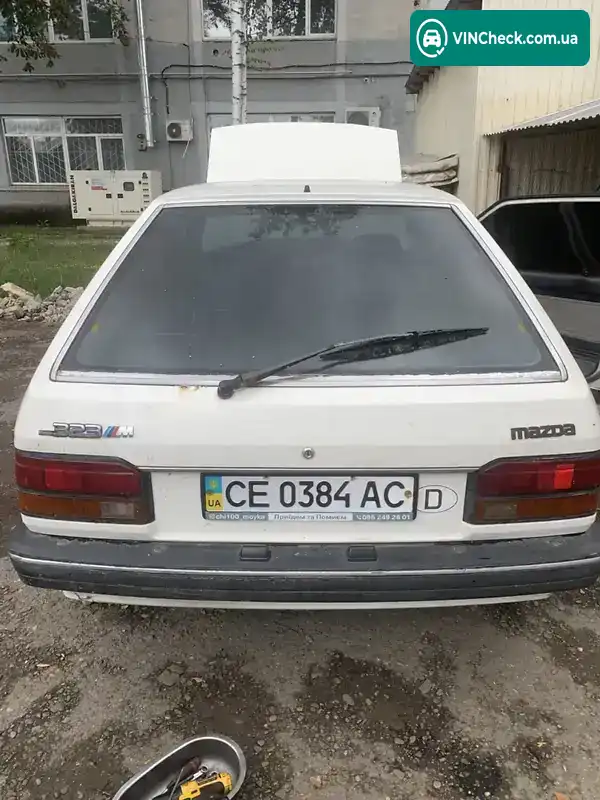 Mazda 323 1987, фото з оголошення 2 з 5, VIN JMZBF134200326150