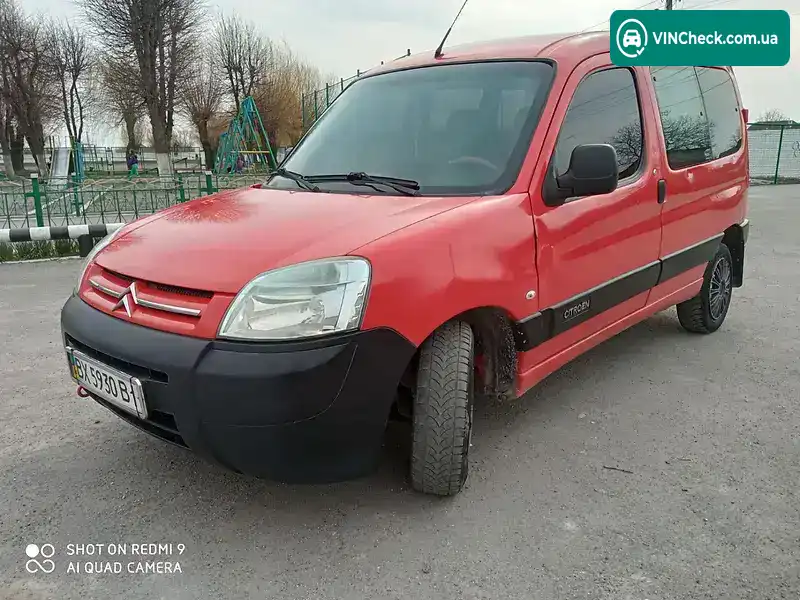 Citroen Berlingo 2006, фото з оголошення 2 з 20, VIN VF7GC9HWC94259970