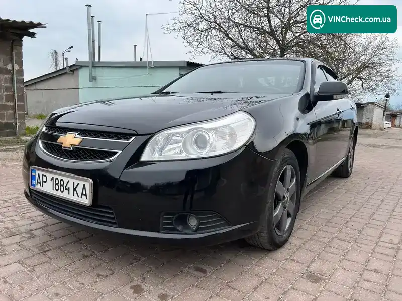 Chevrolet Epica 2007, фото з оголошення 1 з 17, VIN Y6DLF69KE7B054858