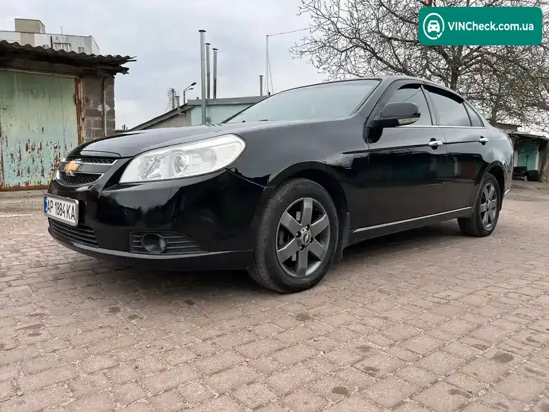 Chevrolet Epica 2007, фото з оголошення 2 з 17, VIN Y6DLF69KE7B054858