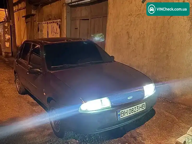 Ford Fiesta 1996, фото з оголошення, VIN WF0AXXGAJATA67929