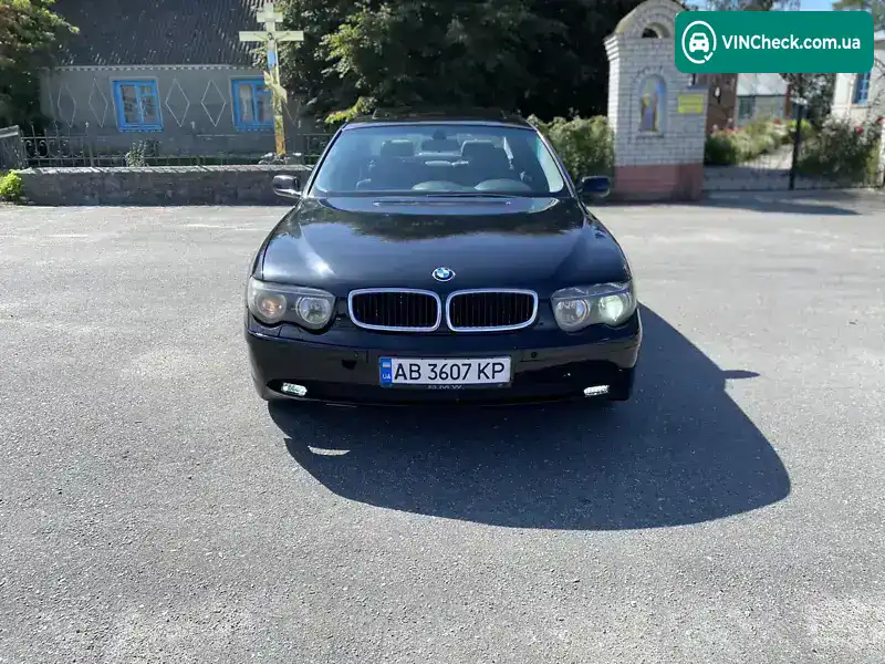 BMW 7 Series 2001, фото з оголошення 2 з 14, VIN WBAGL610300M50402