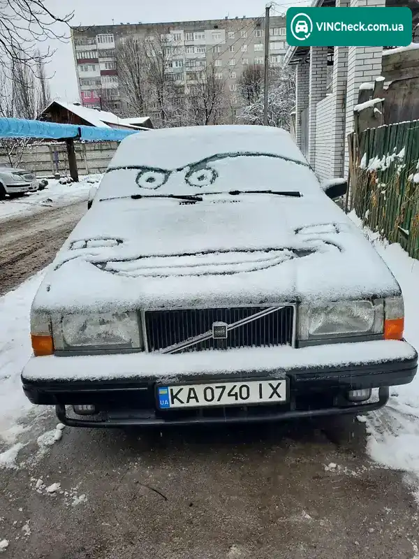 Volvo 740 1988, фото з оголошення 2 з 9, VIN YV1744883K2294378