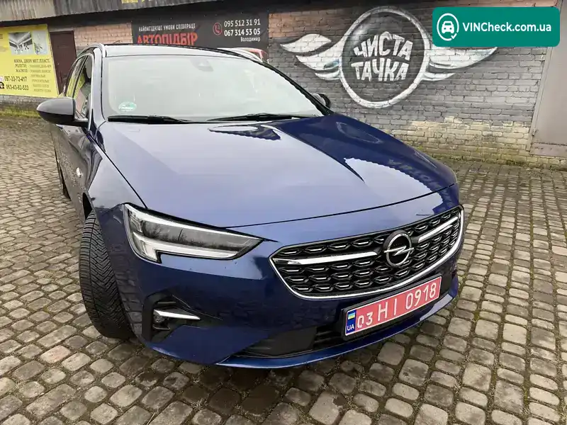 Opel Insignia 2021, фото з оголошення 2 з 20, VIN W0VZT8EP5M1008037