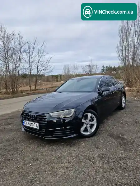Audi A4 2019, фото з оголошення 2 з 20, VIN WAUGMAF49KA057195