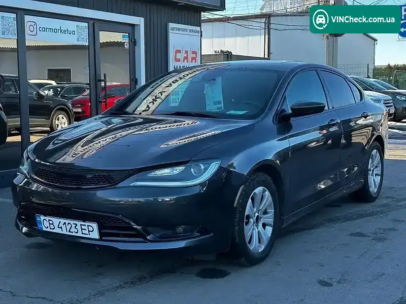 Chrysler 200 2015, фото з оголошення 1 з 17, VIN 1C3CCCBB5FN711018