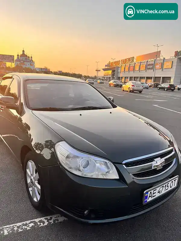 Chevrolet Epica 2008, фото з оголошення 2 з 18, VIN Y6DLF69KE9B147970
