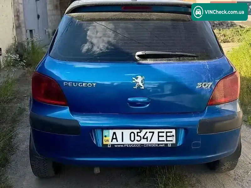 Peugeot 307 2003, фото з оголошення 2 з 9, VIN VF33AKFWB83254986