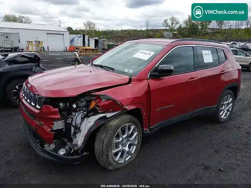 Jeep Compass 2024, фото з оголошення 2 з 20, VIN 3C4NJDFN9RT153828