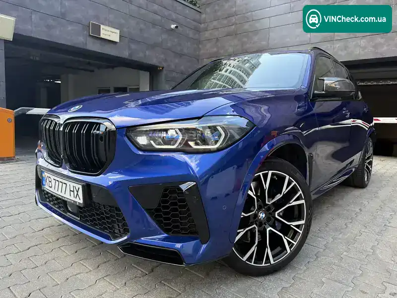 BMW X5 M 2022, фото з оголошення 1 з 21, VIN WBSJU010009L08362