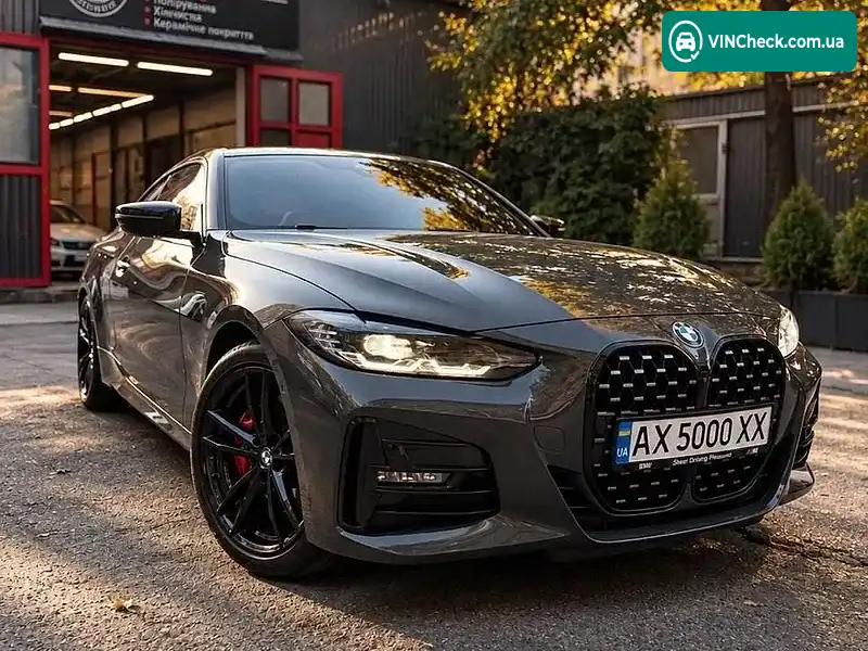 BMW 4 Series 2021, фото з оголошення 1 з 15, VIN WBA73AP03NCH68837