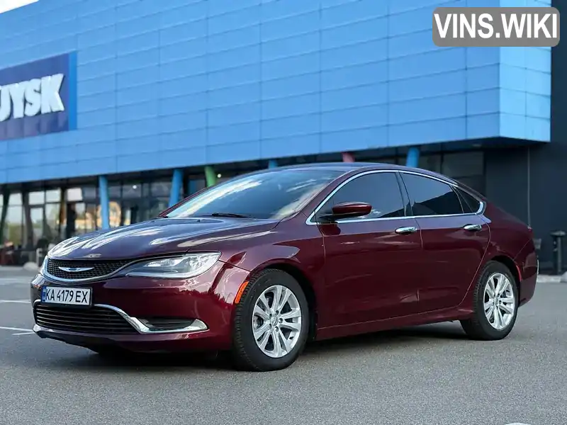 Chrysler 200 2016, фото з оголошення 1 з 21, VIN 1C3CCCFB4GN186013