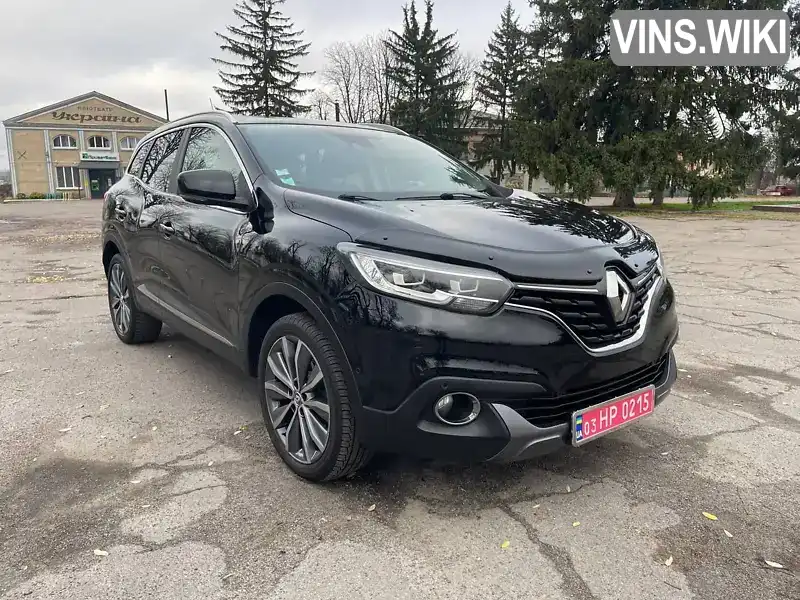 Renault Kadjar 2016, фото з оголошення 1 з 21, VIN VF1RFE00555605997