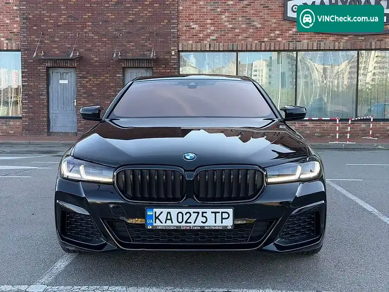 BMW 5 Series 2020, фото з оголошення 2 з 20, VIN WBA13BJ01MWX02463