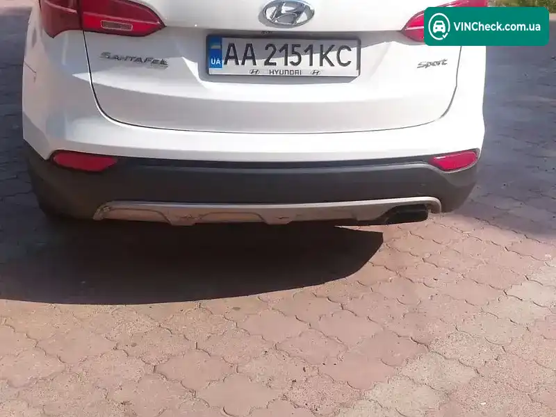 Hyundai Santa FE 2014, фото з оголошення 1 з 12, VIN 5XYZU3LB6EG227902