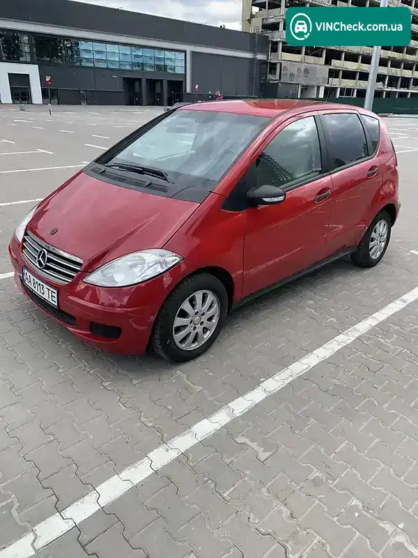 Mercedes-Benz A-Class 2006, фото з оголошення 2 з 9, VIN WDD1690311J360282