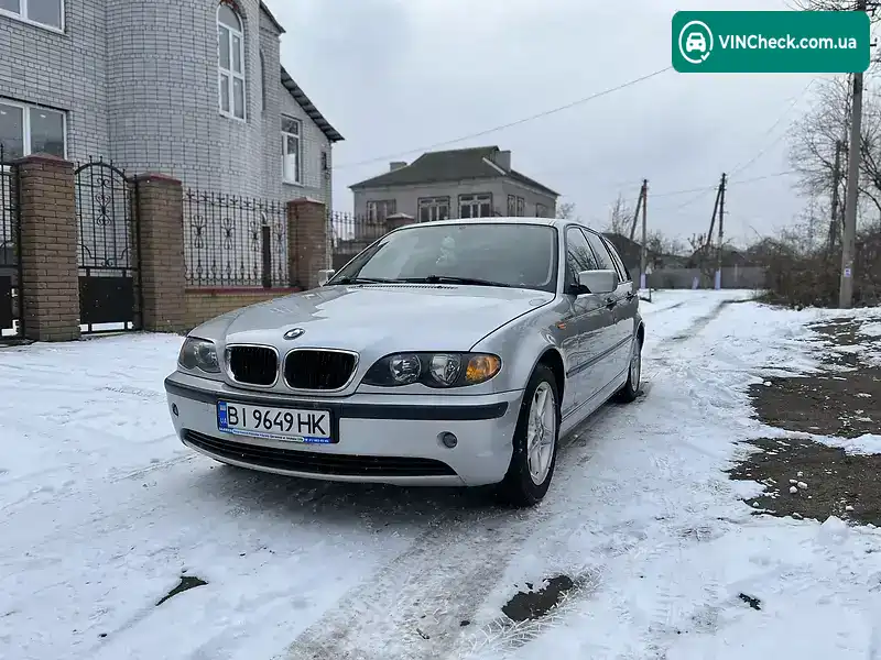 BMW 3 Series 2005, фото з оголошення 1 з 6, VIN WBAEX51020PP73778