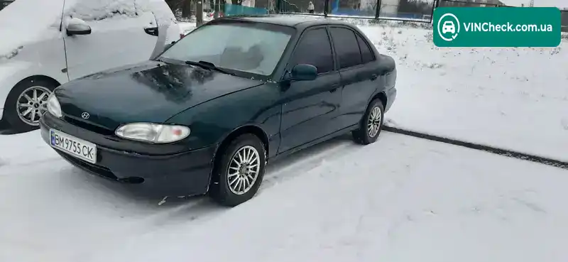 Hyundai Accent 1997, фото з оголошення 1 з 7, VIN KMHVF31NPVU399186