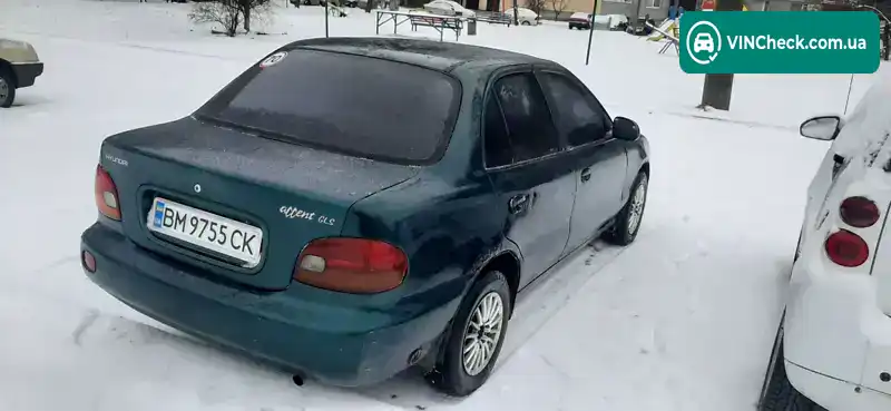 Hyundai Accent 1997, фото з оголошення 2 з 7, VIN KMHVF31NPVU399186