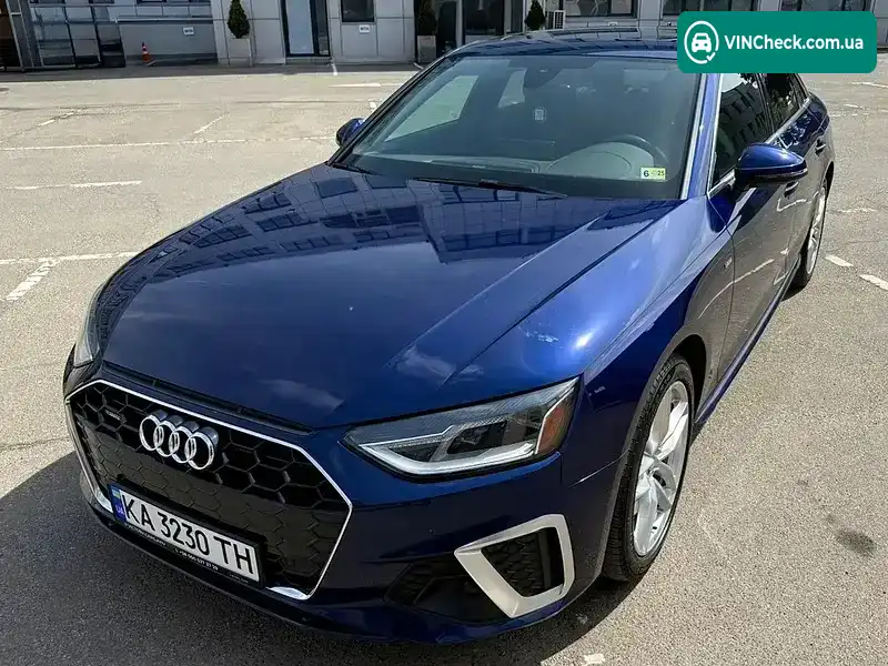 Audi A4 2020, фото з оголошення 2 з 20, VIN WAUDNAF40LA043607