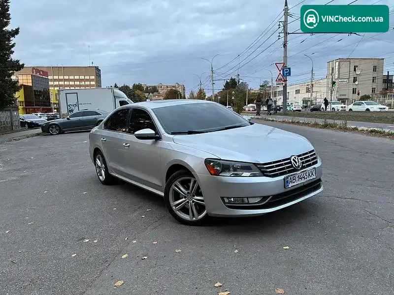 Volkswagen Passat 2011, фото з оголошення 1 з 11, VIN 1VWCN7A38CC014146