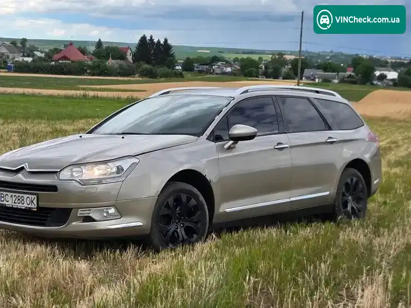Citroen C5 2008, фото з оголошення 2 з 17, VIN VF7RWRHRJ54090732