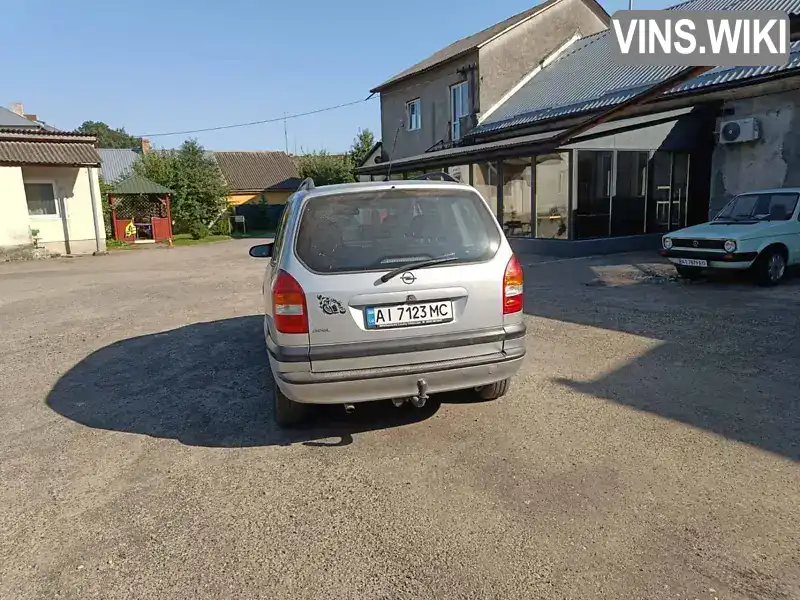 Opel Zafira 1999, фото з оголошення 1 з 13, VIN W0L0TGF75Y2034759