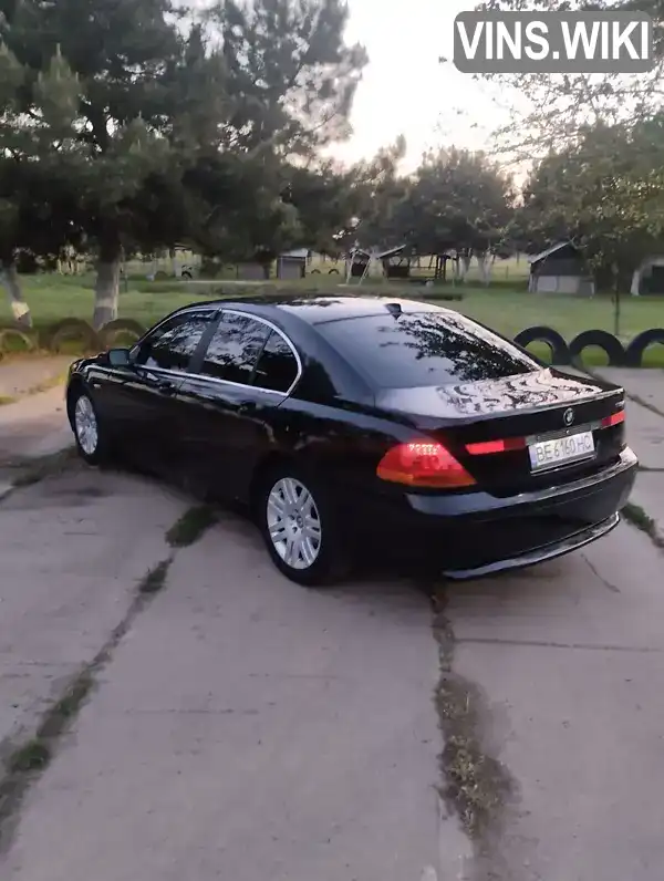 BMW 7 Series 2002, фото з оголошення 2 з 11, VIN WBAGL41060DL91320