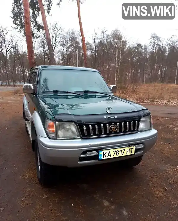 Toyota Land Cruiser Prado 1997, фото з оголошення 1 з 5, VIN JTB11VJ95V0020987