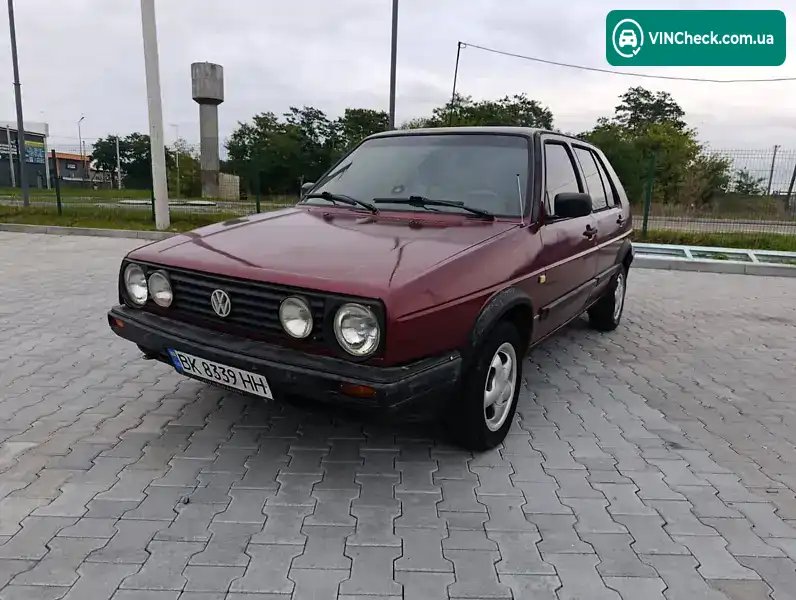 Volkswagen Golf 1990, фото з оголошення 1 з 9, VIN WVWZZZ1GZLW341551