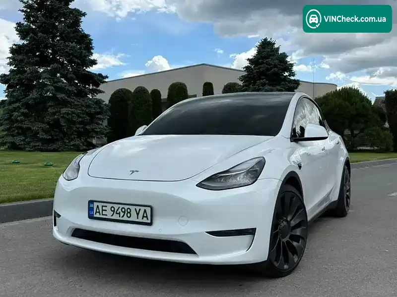 Tesla Model Y 2021, фото з оголошення 2 з 20, VIN 7SAYGDEF3NF348857