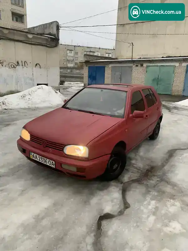 Volkswagen Golf 1993, фото з оголошення 1 з 10, VIN WVWZZZ1HZPW053575