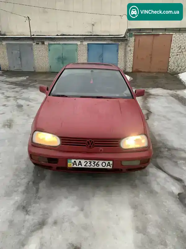Volkswagen Golf 1993, фото з оголошення 2 з 10, VIN WVWZZZ1HZPW053575