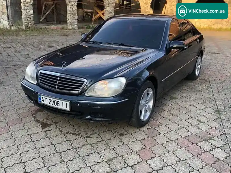Mercedes-Benz S-Class 2000, фото з оголошення 1 з 11, VIN WDB2200261A130639