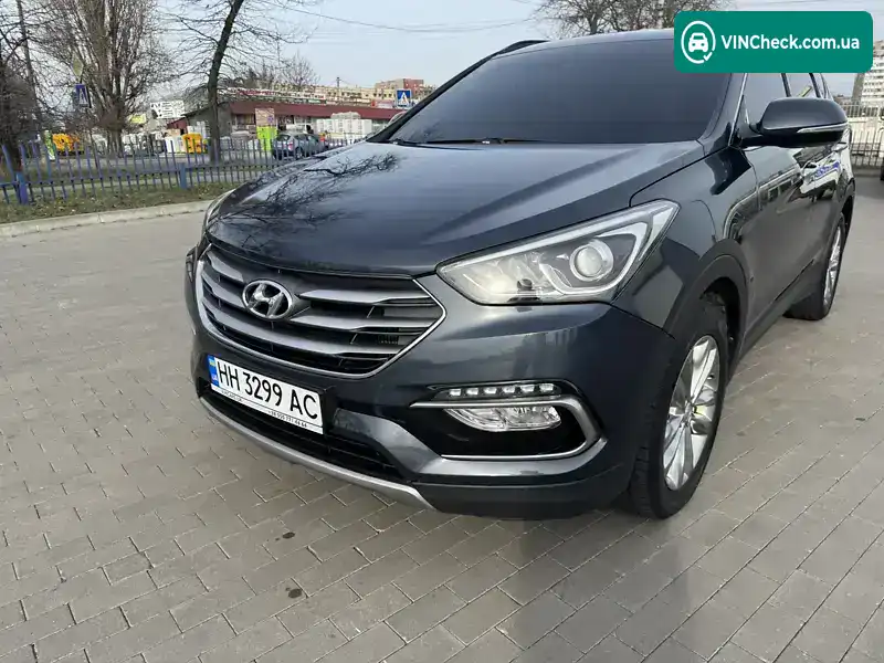 Hyundai Santa FE 2016, фото з оголошення 1 з 20, VIN KMHSW81UBGU676771