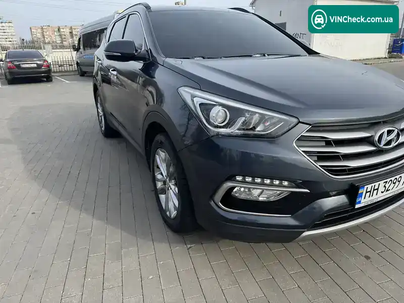 Hyundai Santa FE 2016, фото з оголошення 2 з 20, VIN KMHSW81UBGU676771