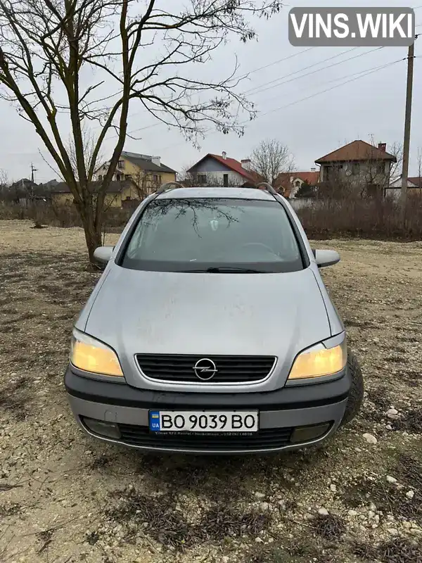 Opel Zafira 2002, фото з оголошення 2 з 13, VIN W0L0TGF7522170776