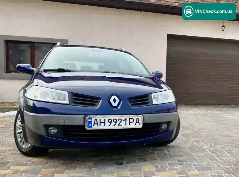 Renault Megane 2006, фото з оголошення 1 з 11, VIN VF1KM1R0H35609559