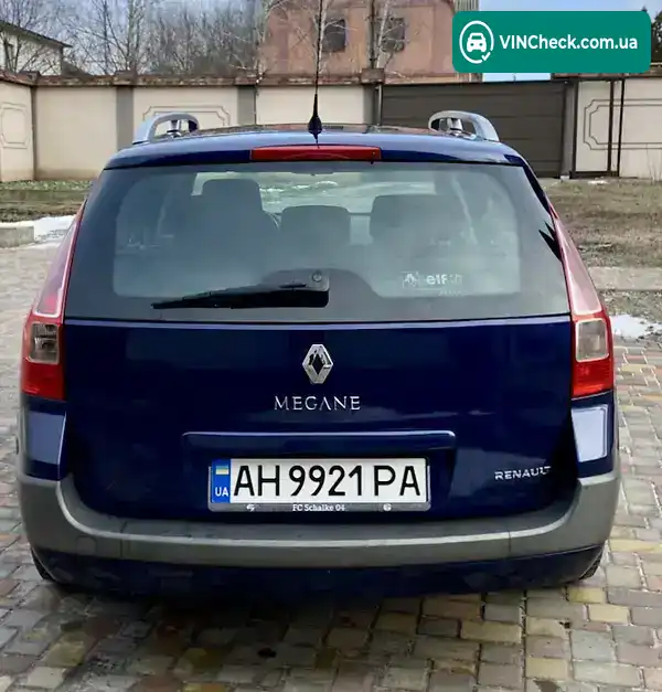 Renault Megane 2006, фото з оголошення 2 з 11, VIN VF1KM1R0H35609559