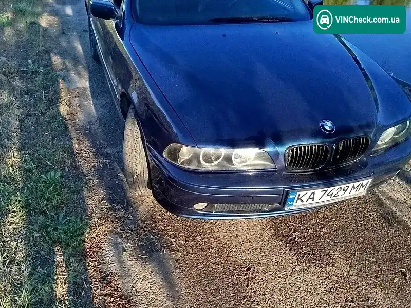 BMW 5 Series 2000, фото з оголошення 1 з 16, VIN WBADM21010GL09495