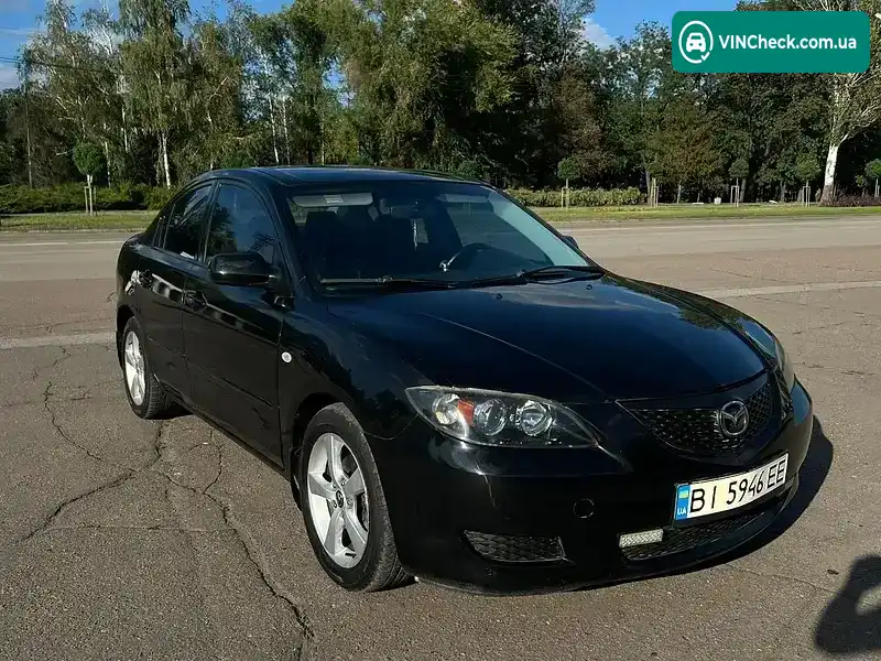 Mazda 3 2005, фото з оголошення 1 з 7, VIN JMZBK12Z561286448