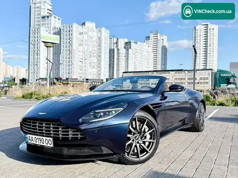 Aston Martin Db11 volante 2021, фото з оголошення 1 з 20, VIN SCFRMFCW1MGM10383