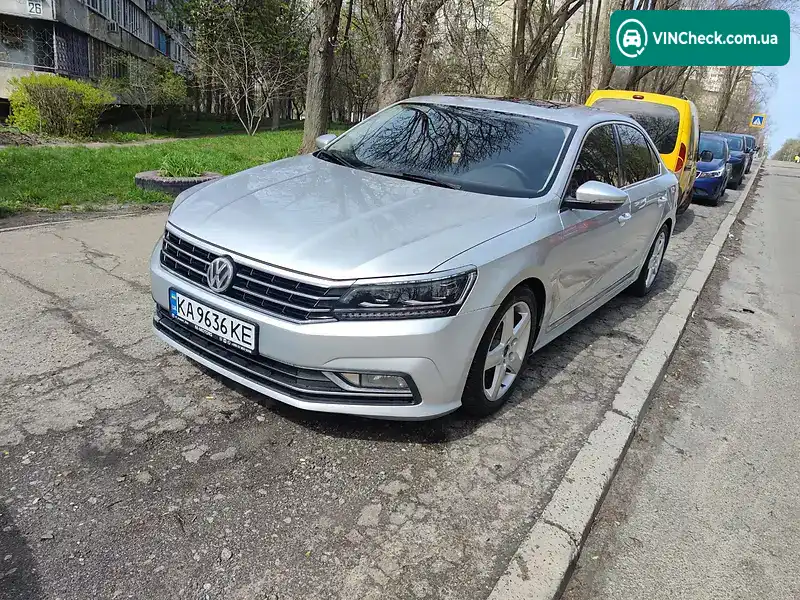 Volkswagen Passat 2016, фото з оголошення 1 з 16, VIN 1VWBT7A36HC044464