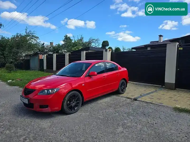 Mazda 3 2007, фото з оголошення 2 з 14, VIN JMZBK12Z281676631